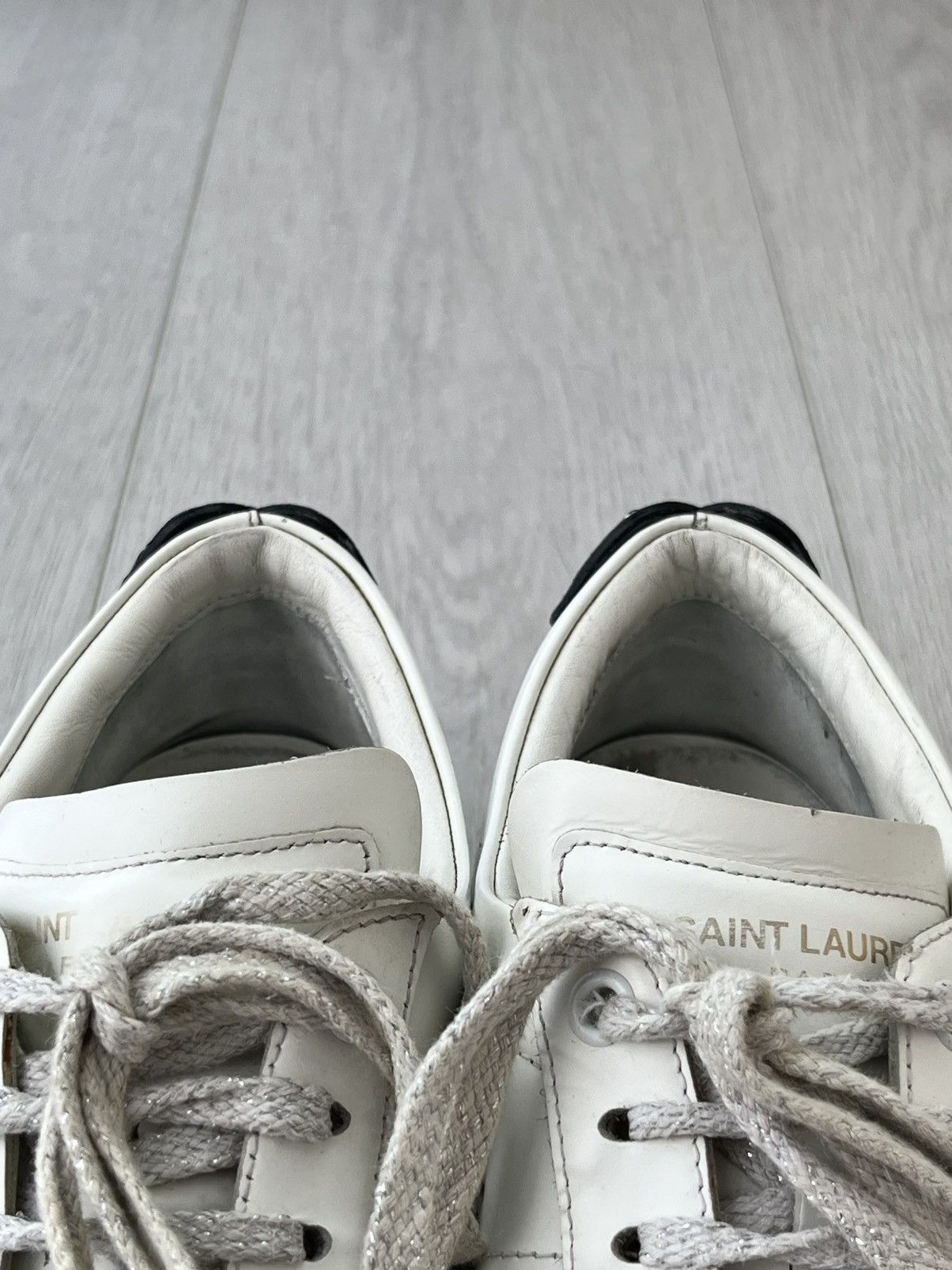 Saint Laurent Paris Saint Laurent SL/01 Signature Court Classic Lips Sneakers Size US 8 / IT 38 - 18 Thumbnail