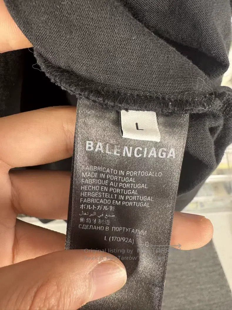 Balenciaga Balenciaga Heart Short Sleeve Size US L / EU 52-54 / 3 - 3 Thumbnail