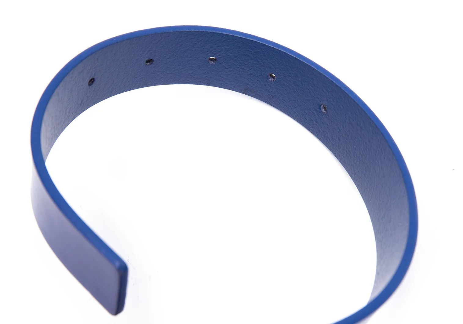 Armani Square Buckle Color Belt in Blue, Size 38 Size ONE SIZE - 6 Thumbnail