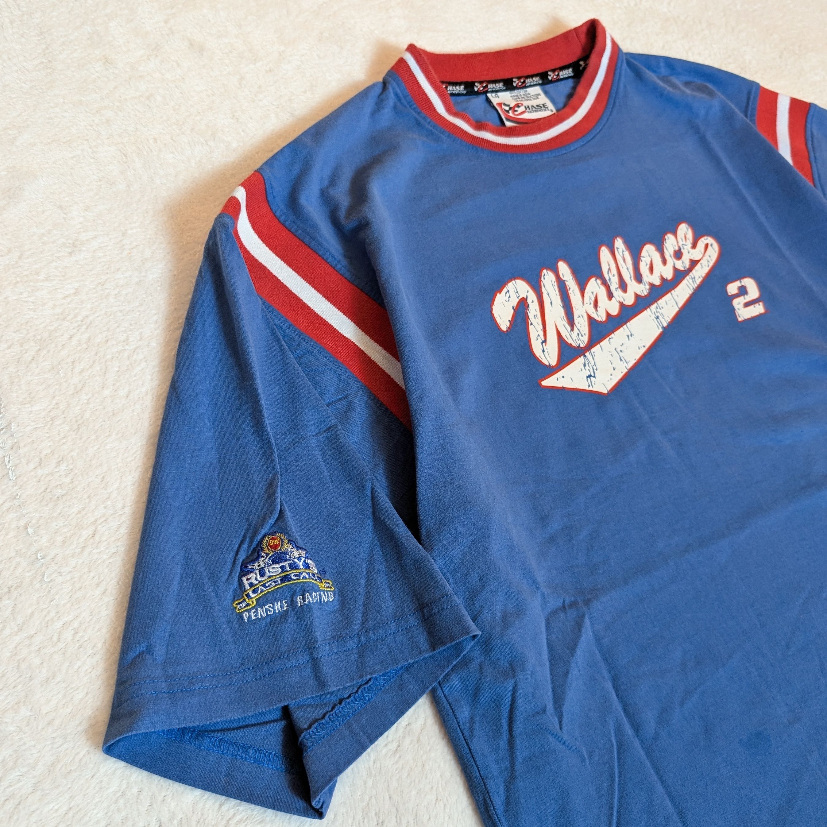 NASCAR NASCAR Rusty Wallace Tshirt Size US L / EU 52-54 / 3 - 4 Thumbnail