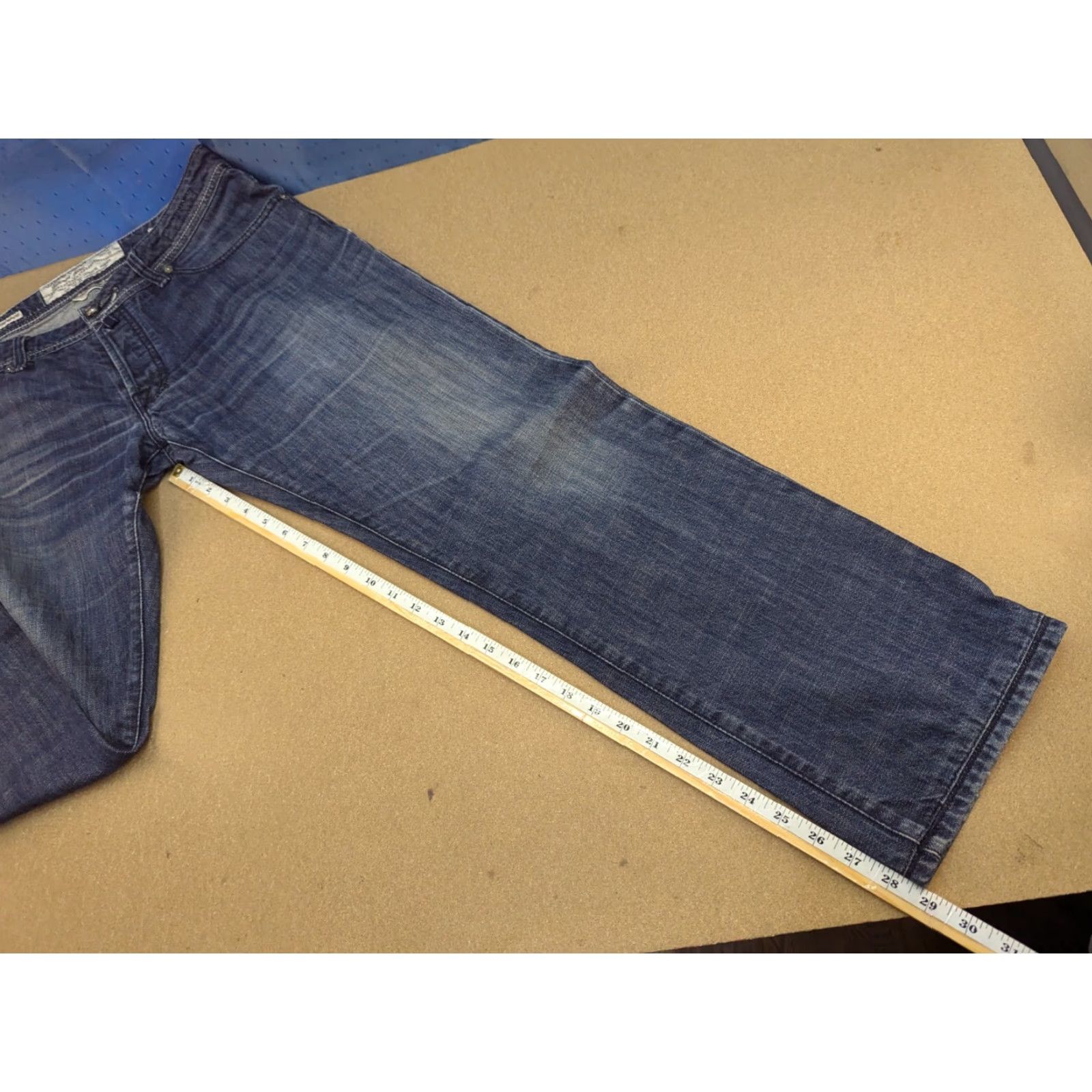 Jacob Cohen Jacob Cohen Jeans Mens Type 620 Blue W37 L29 Denim Buttony Fly Dark Wash Straight Size US 37 - 4 Thumbnail
