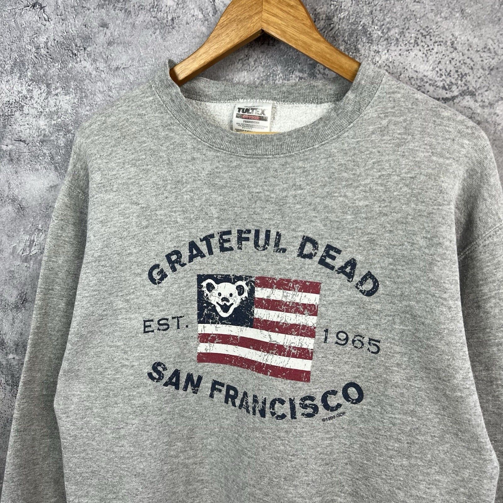 Band Tees Grateful Dead San Francisco 1999 Vintage Sweatshirt Size S Size US S / EU 44-46 / 1 - 2 Thumbnail
