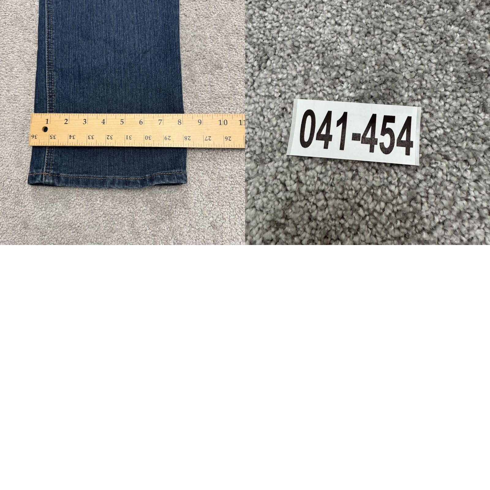 Denime 7 Flavour By Bubblegum Jeans Straight Womens 16 Denim Dark Wash 34x32 Vintage No Size 38" / US 16 / IT 52 - 10 Thumbnail