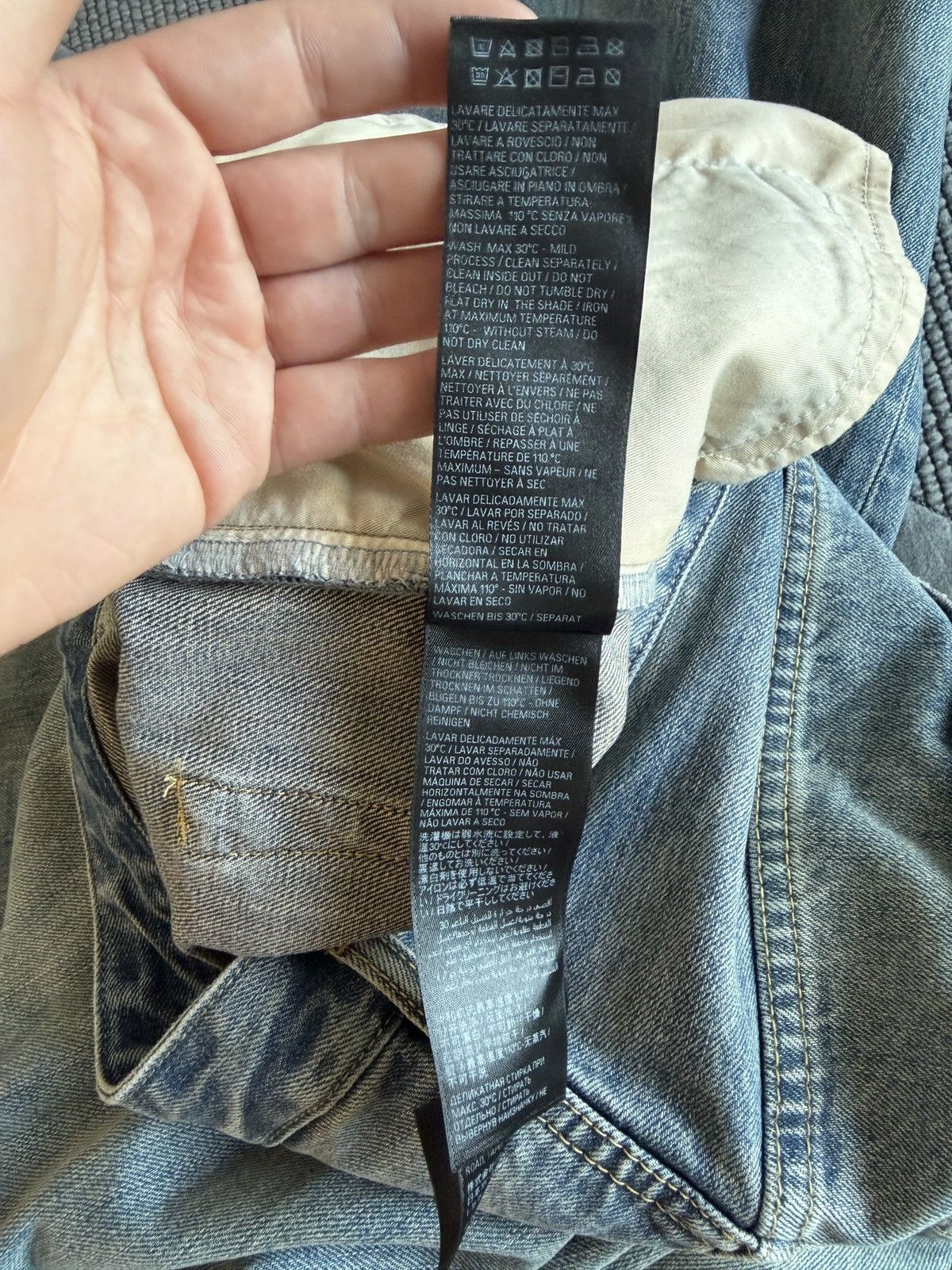 Balenciaga Balenciaga Drawstring Jeans Size US 34 / EU 50 - 7 Thumbnail