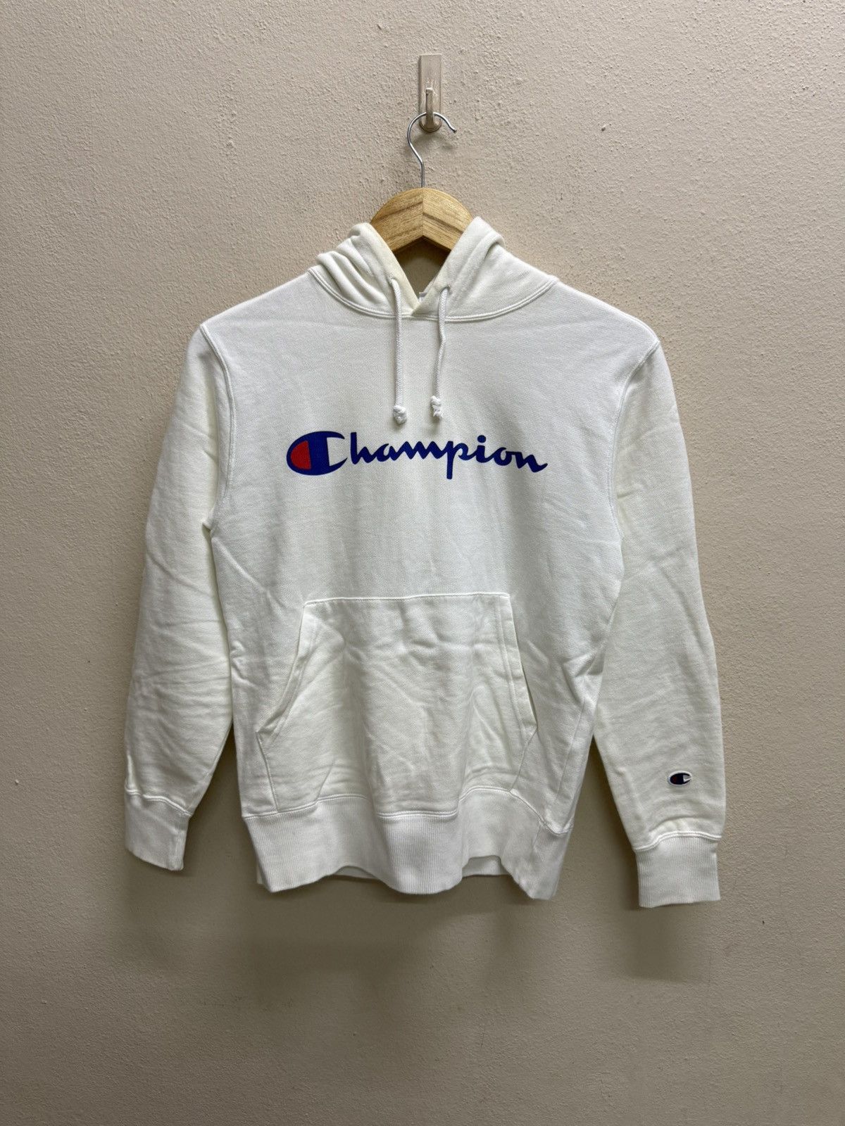 Champion Champion Spellout Logo Pullover Sweater Hoodie Size XS / US 0-2 / IT 36-38 - 15 Thumbnail