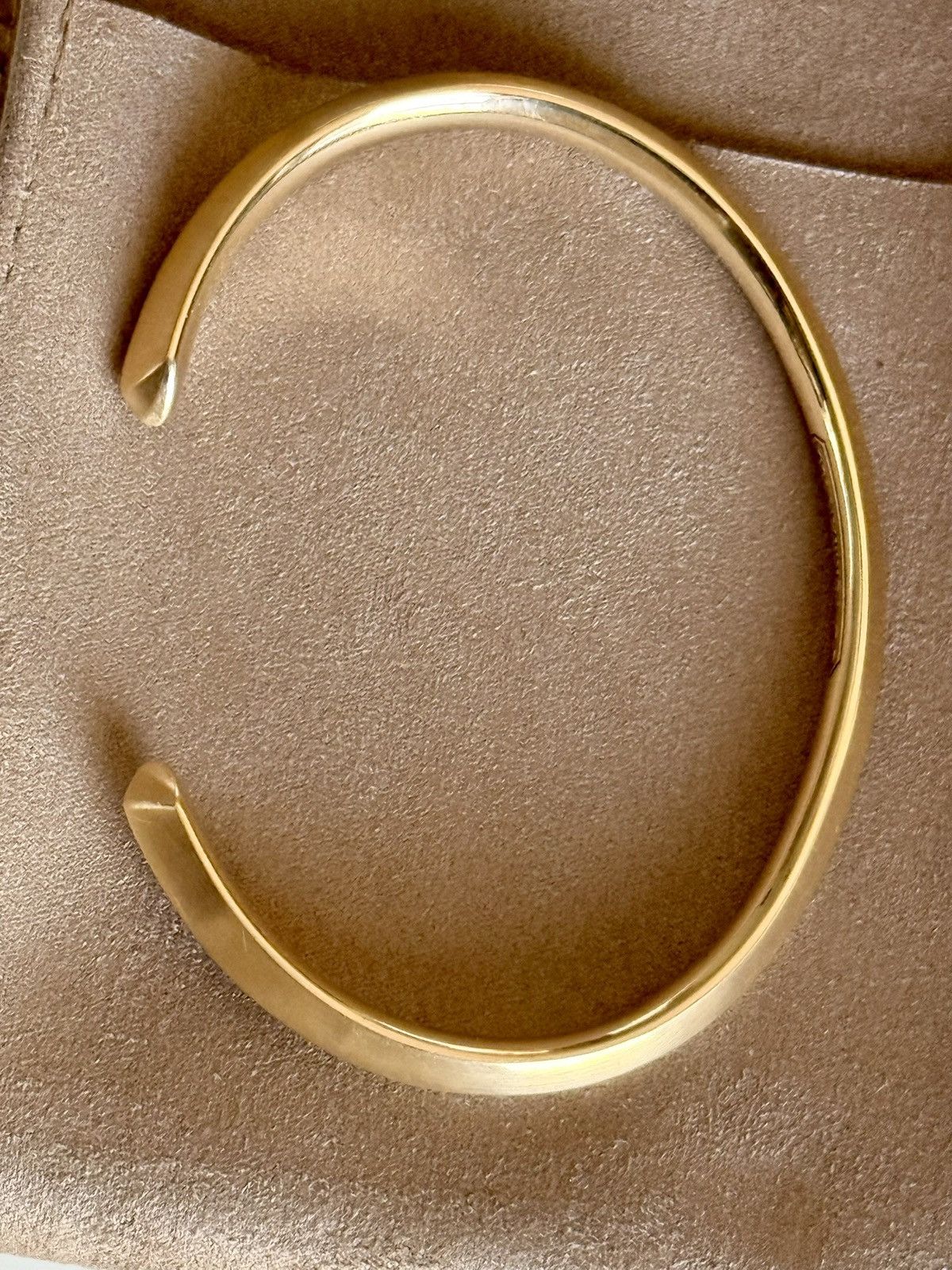 David Yurman Rare David Yurman Roman Cuff Bracelet Bangle 18K Solid Gold Size ONE SIZE - 13 Thumbnail