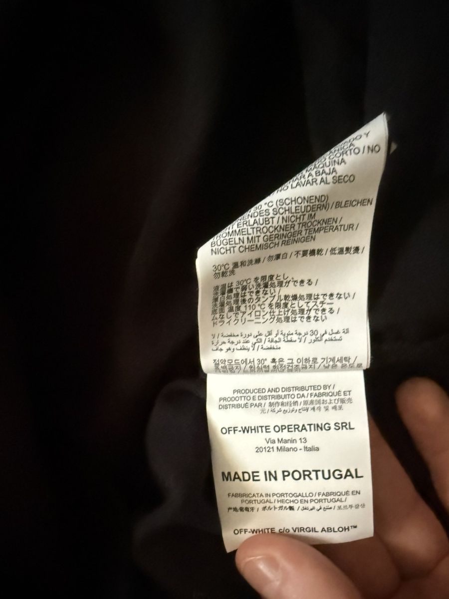 Off-White OFF WHITE Diag Thermo Long Sleeve Size US M / EU 48-50 / 2 - 6 Thumbnail