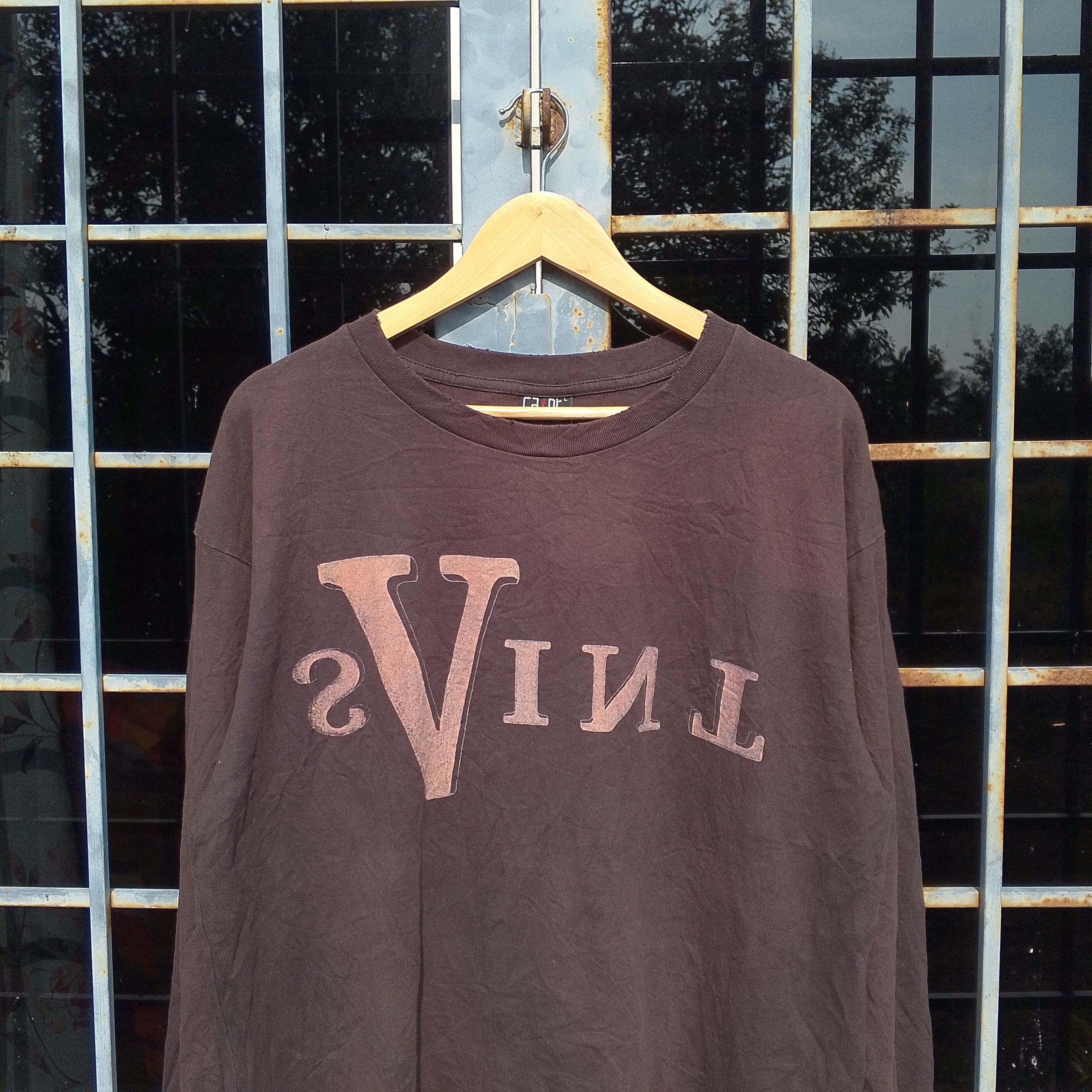 Saint Michael Saint Michael x Vlone Distressed Long Sleeve Tee Size US XL / EU 56 / 4 - 5 Thumbnail