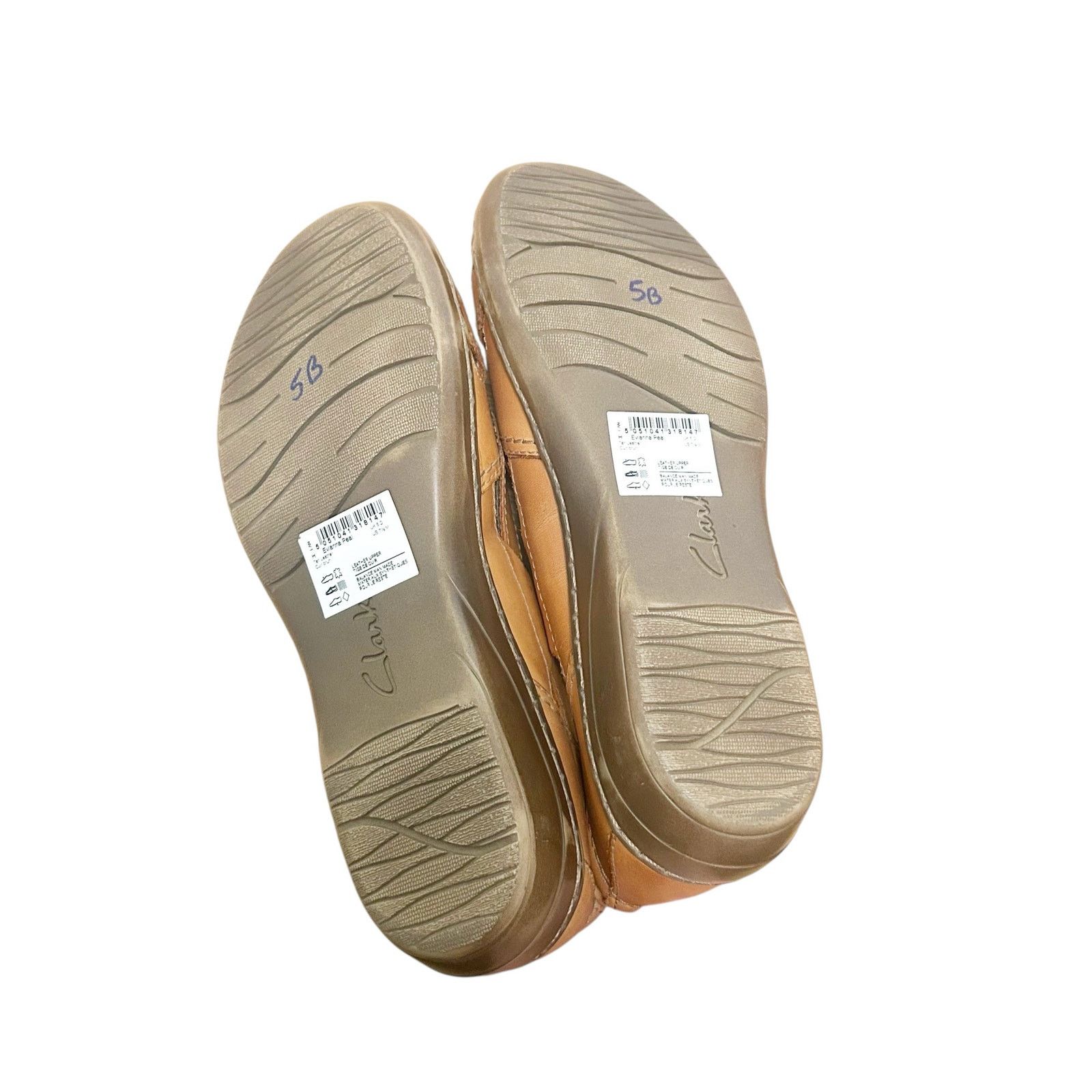 Clarks Clarks Brown Leather Evianna Peal Shoes Sz 7.5 Size US 7.5 / IT 37.5 - 5 Thumbnail