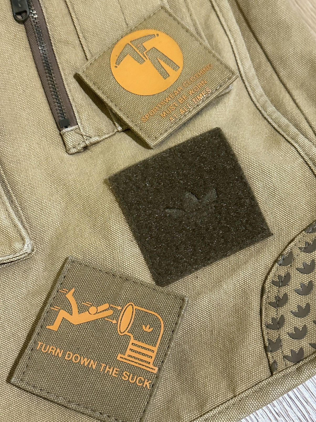 Adidas Adidas Safety Shoulders Bag Workwear Rare Streetwear 35x30cm Size ONE SIZE - 9 Thumbnail