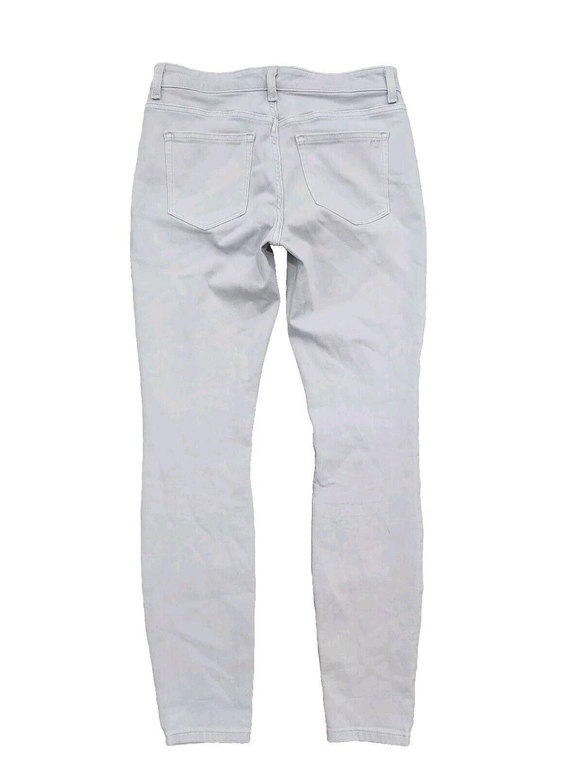 Designer Vinyard Vines Skinny Jeans Size 6 Grey Stretch Size 28" / US 6 / IT 42 - 2 Thumbnail
