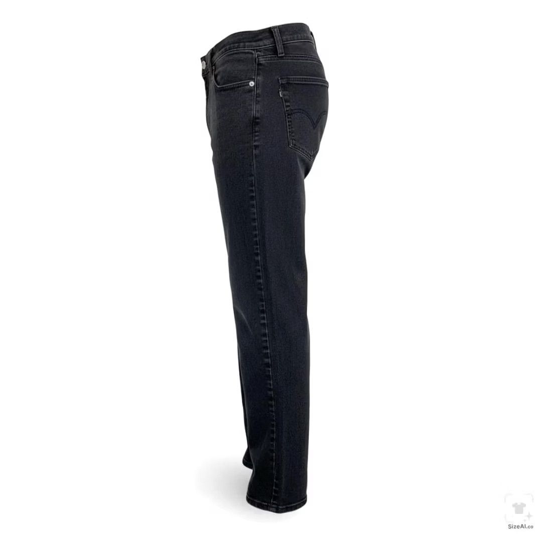 Levi's Levi's 511 Jeans Slim Tapered 32x30 Black Dark Wash Denim Zip Fly Mens Regular Vintage No Size US 32 / EU 48 - 3 Thumbnail