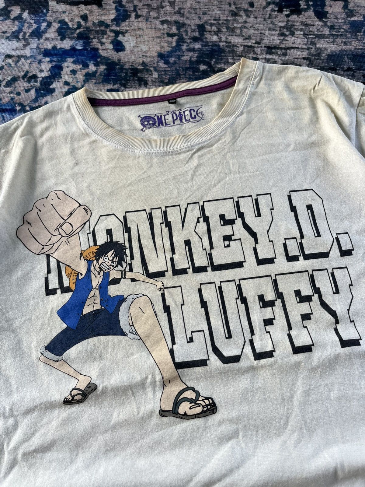 Anime × Japanese Brand × One Piece STEALS One Piece Monkey D Luffy Double Side Print Tees Size US L / EU 52-54 / 3 - 3 Thumbnail