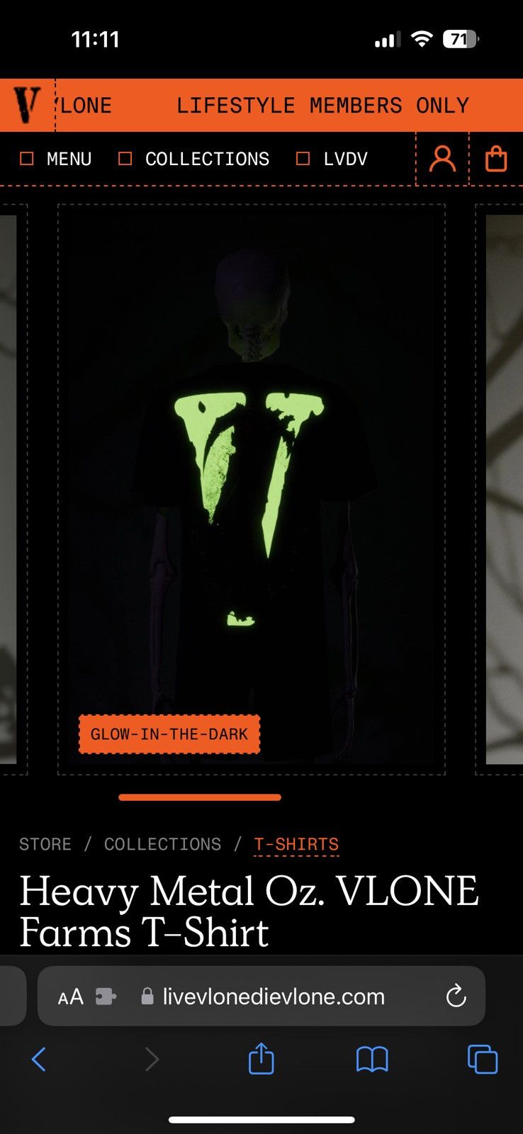 Vlone Vlone Farms Heavy Metal Oz. T-Shirt Size US XXL / EU 58 / 5 - 7 Thumbnail