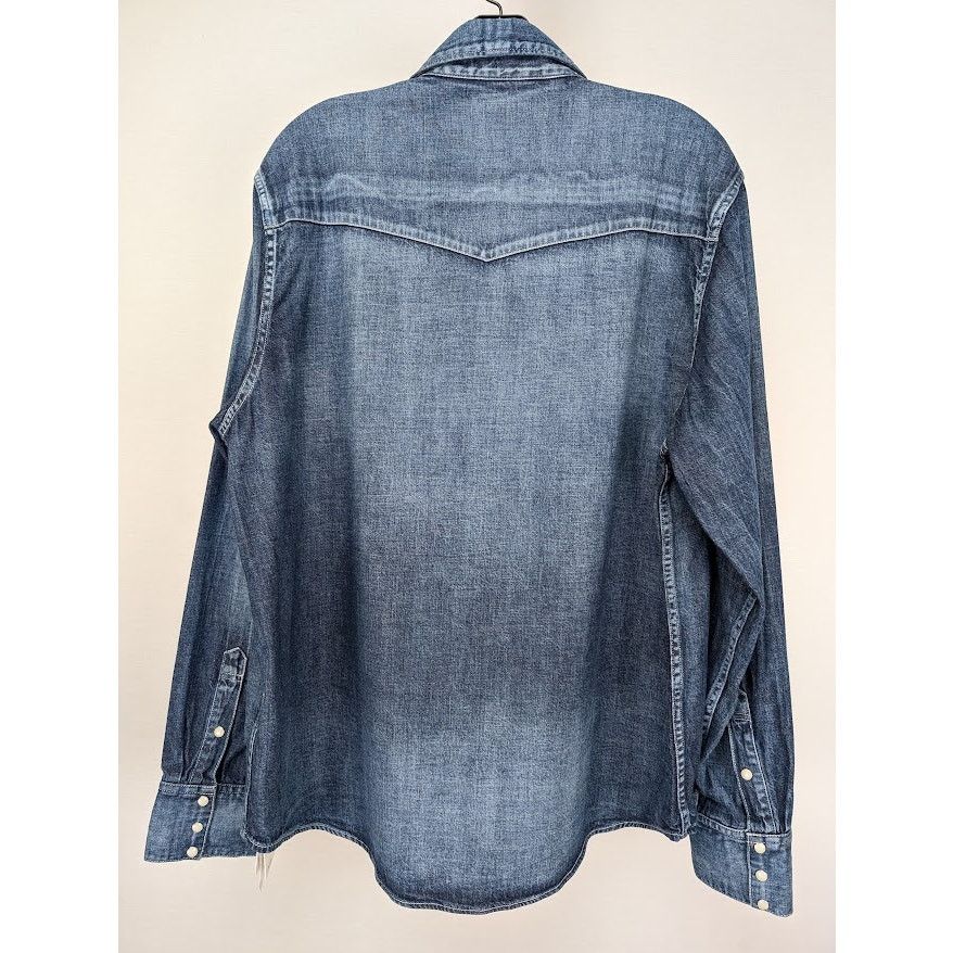 Visvim o1rshd1 Social Sculpture Shirt in Indigo Size US M / EU 48-50 / 2 - 12 Thumbnail
