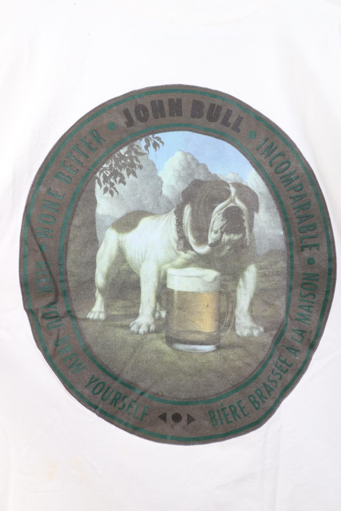 Vintage Vintage 90s Y2K John Bull Beer Brewery Short Sleeve T-Shirt Size US XL / EU 56 / 4 - 15 Thumbnail
