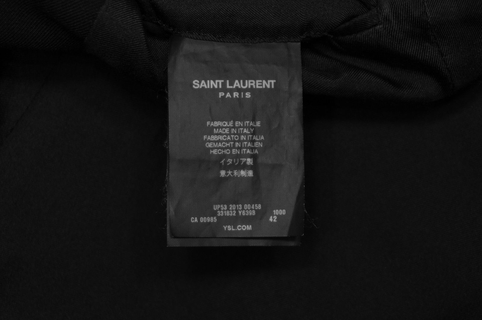Hedi Slimane × Saint Laurent Paris FW13 Hedi 3 Button Wool Blazer Jacket 42 XS Size US XS / EU 42 / 0 - 6 Thumbnail
