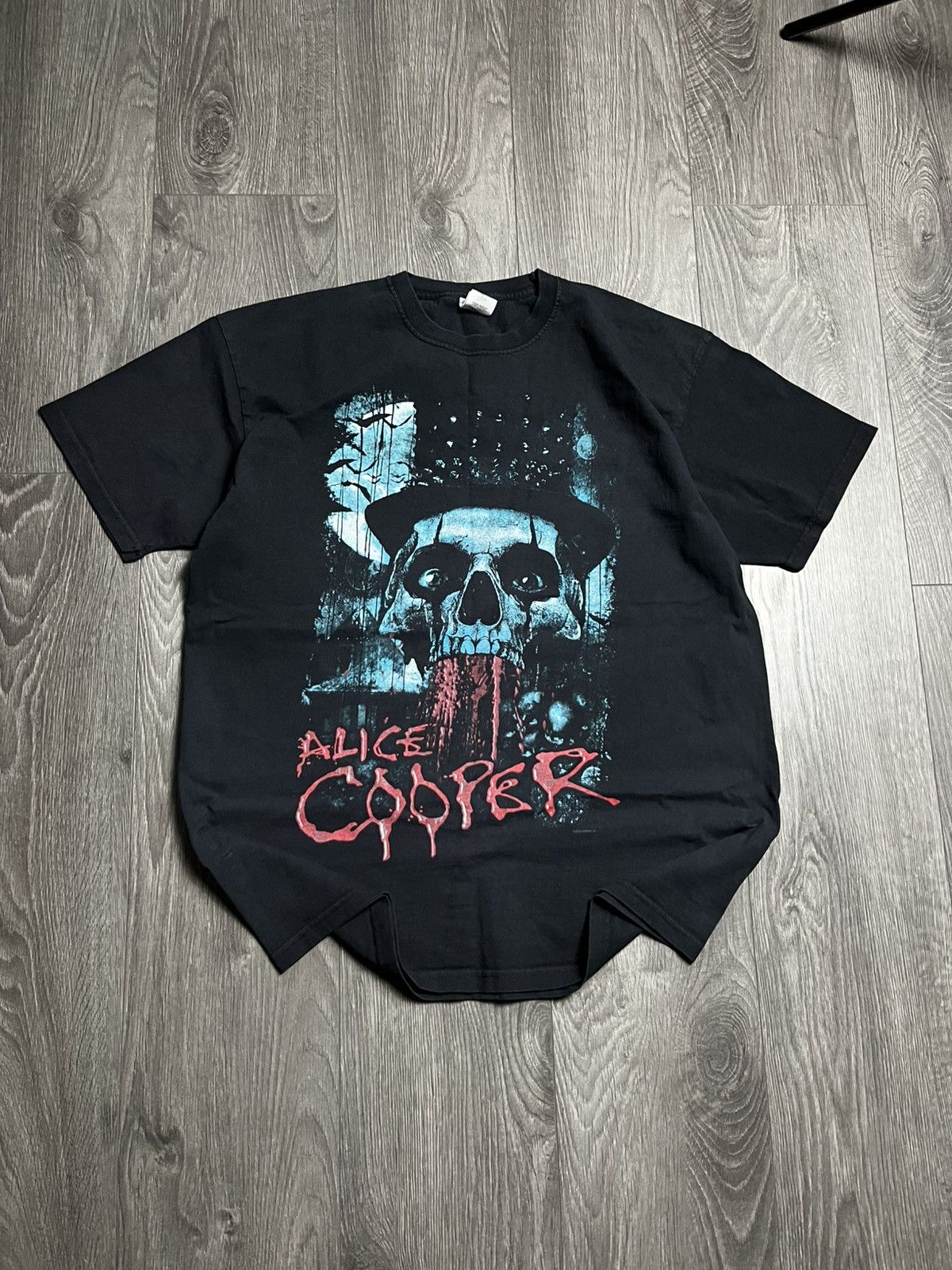 Band Tees Vintage 2016 Alice Cooper 'Spend The Night With' Tour Tee XL Size US XL / EU 56 / 4 - 2 Thumbnail