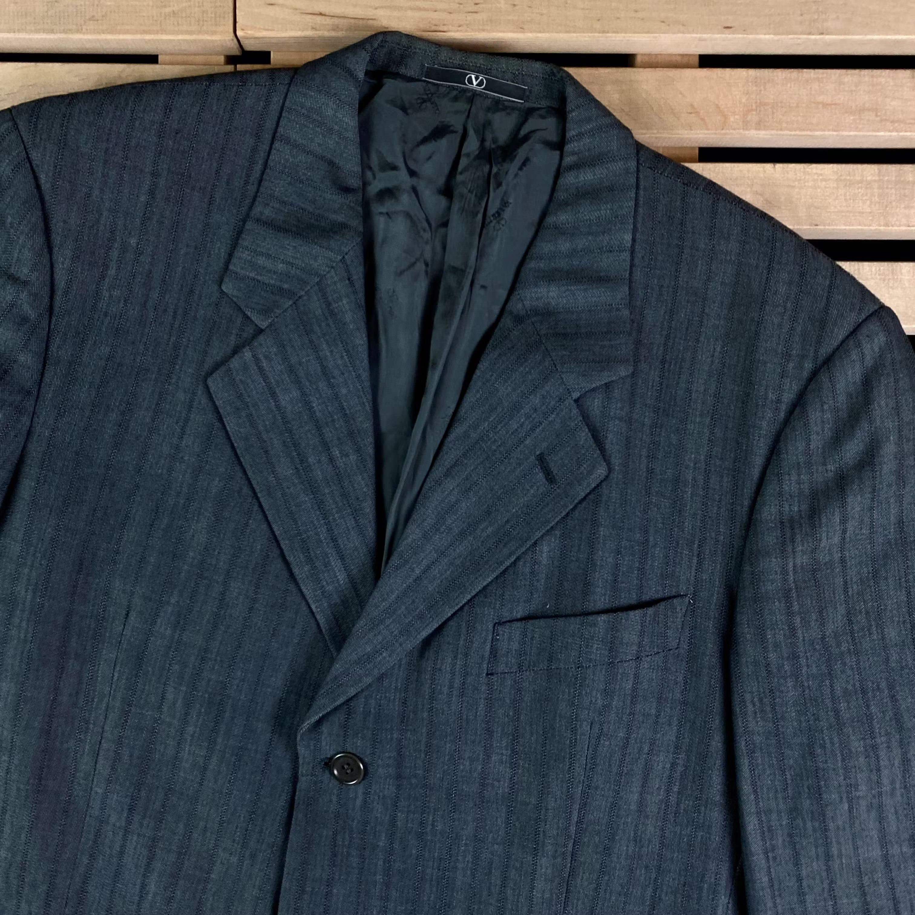 Valentino Men’s Blazer Jacket Valentino Uomo Vintage Size 52 Size 52R - 2 Thumbnail