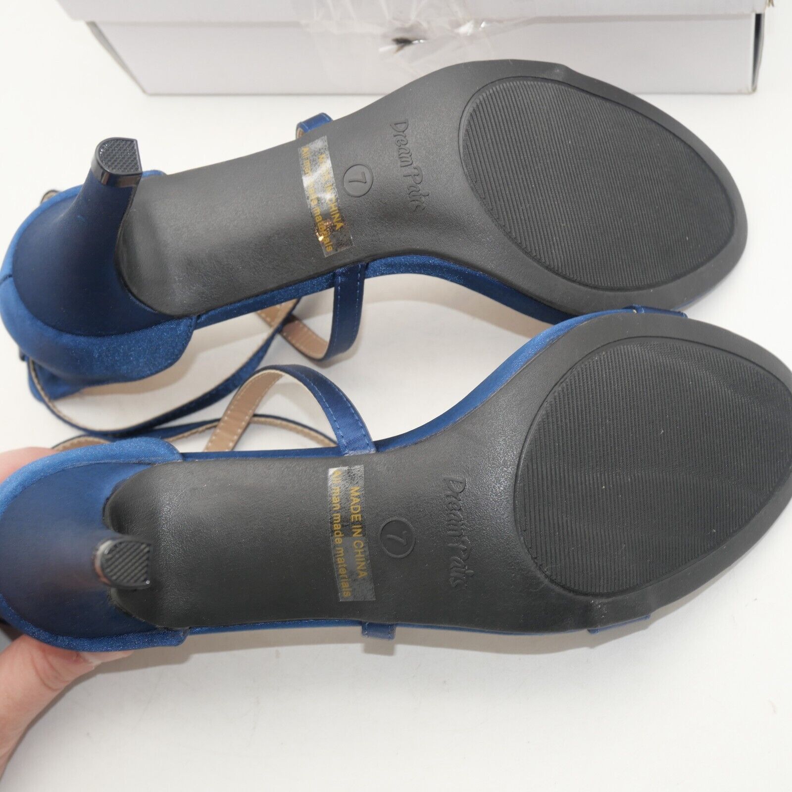 Other NEW DREAM PAIRS Women's 7 Dolce Stilettos Open Toe Pump Heel Size US 7 / IT 37 - 9 Thumbnail