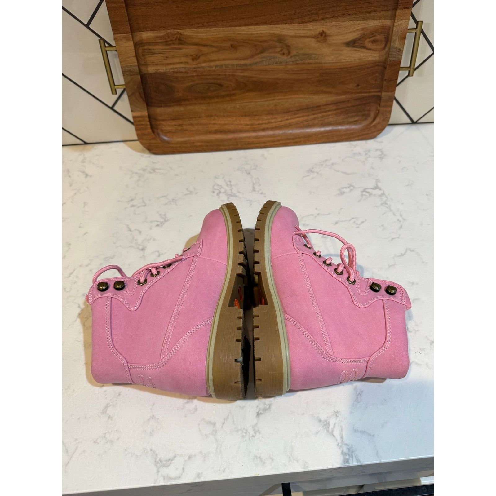 Lugz Lugz Mantle Hi 6-Inch Boots in the Bubblegum Pink size 6 Size US 6 / IT 36 - 6 Thumbnail