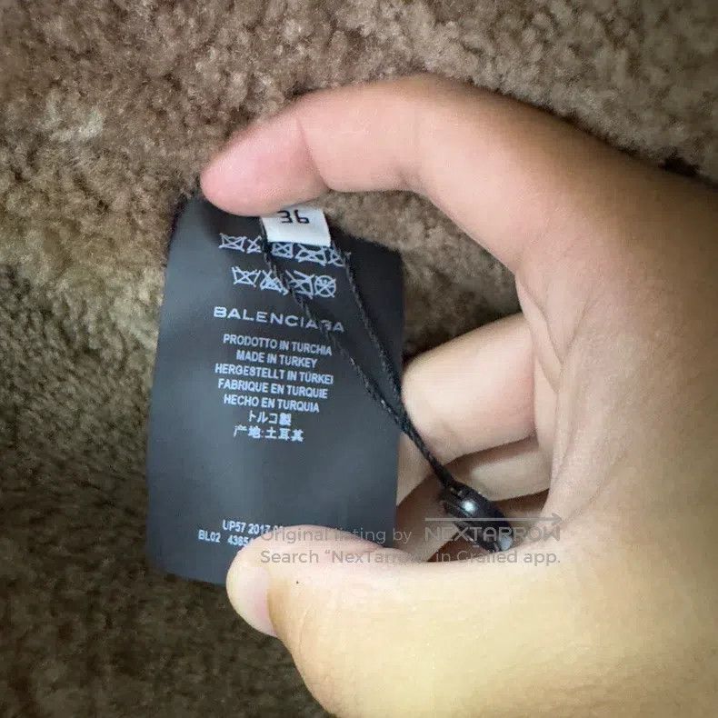 Balenciaga Balenciaga Leather and Fur Combination Coat Size XS / US 0-2 / IT 36-38 - 4 Thumbnail