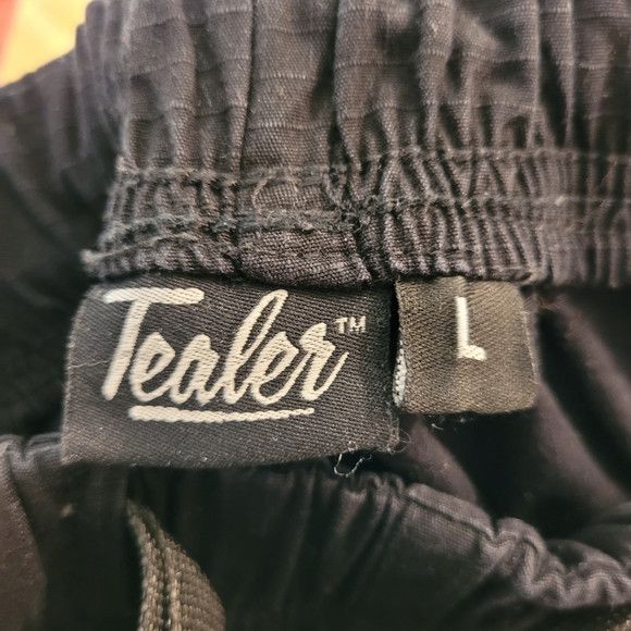 Other Tealer High Waisted Black Cargo Pants - Eu Large Size 29" - 6 Thumbnail