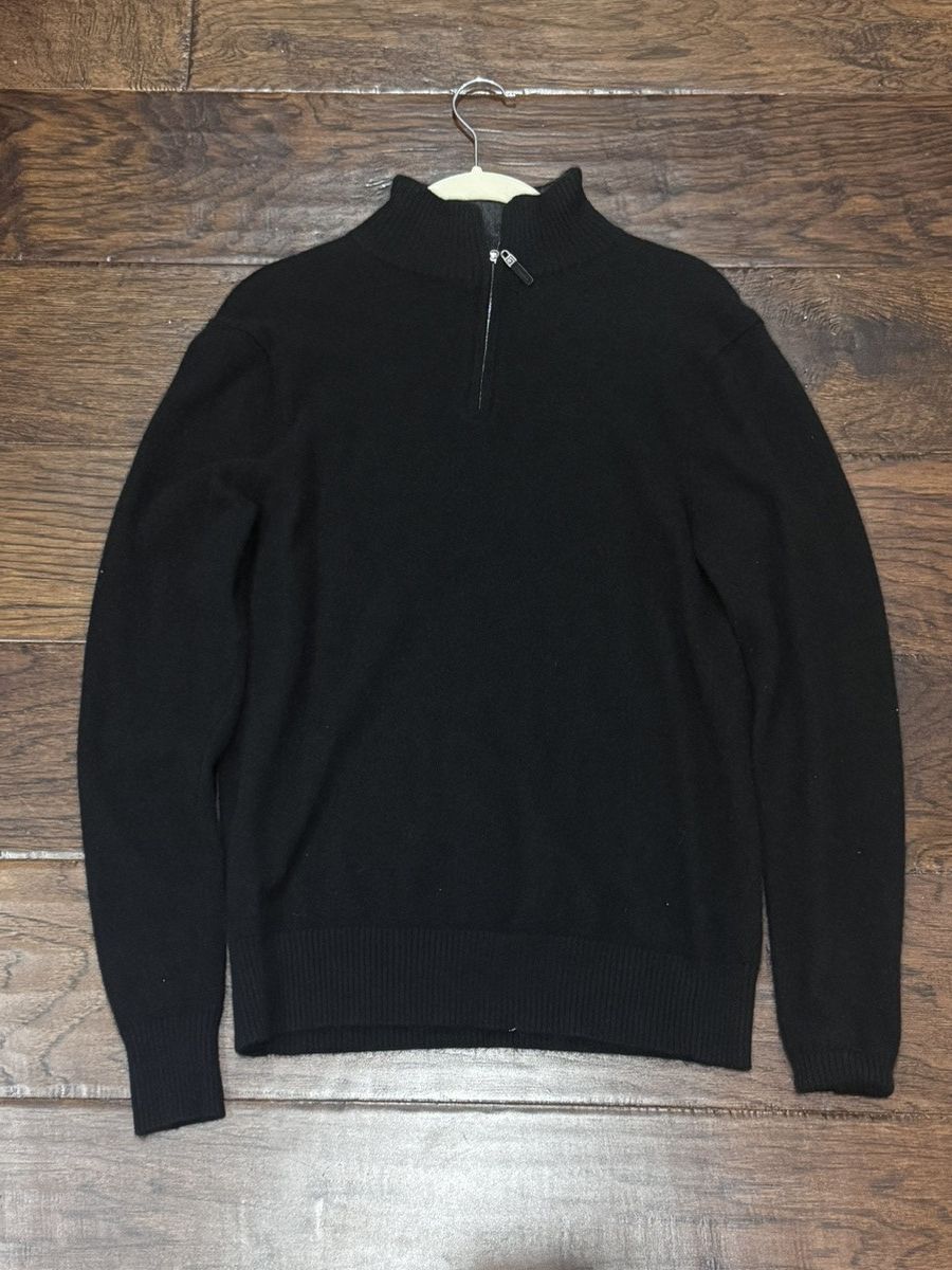 Other Black Cashmere Quarter Zip Size US S / EU 44-46 / 1 - 1 Thumbnail