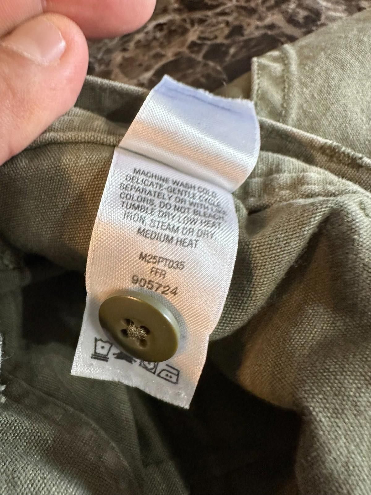 Cabelas Cabela’s Classic Fit pants, size 36x34, in olive green Size US 36 / EU 52 - 6 Thumbnail