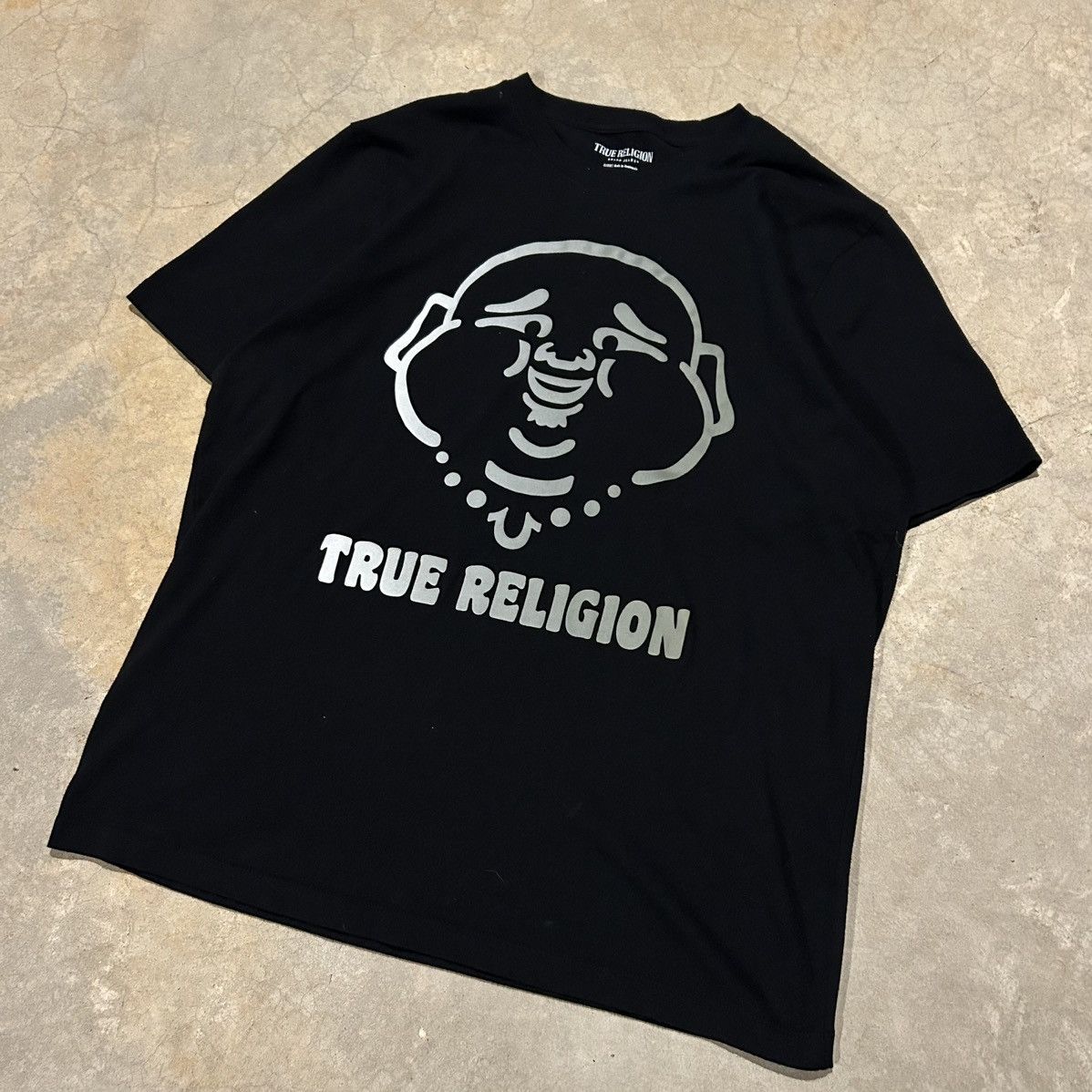 True Religion True Religion Buddha Logo Gradient Graphic Tee Cyber Y2K Size US XL / EU 56 / 4 - 2 Thumbnail