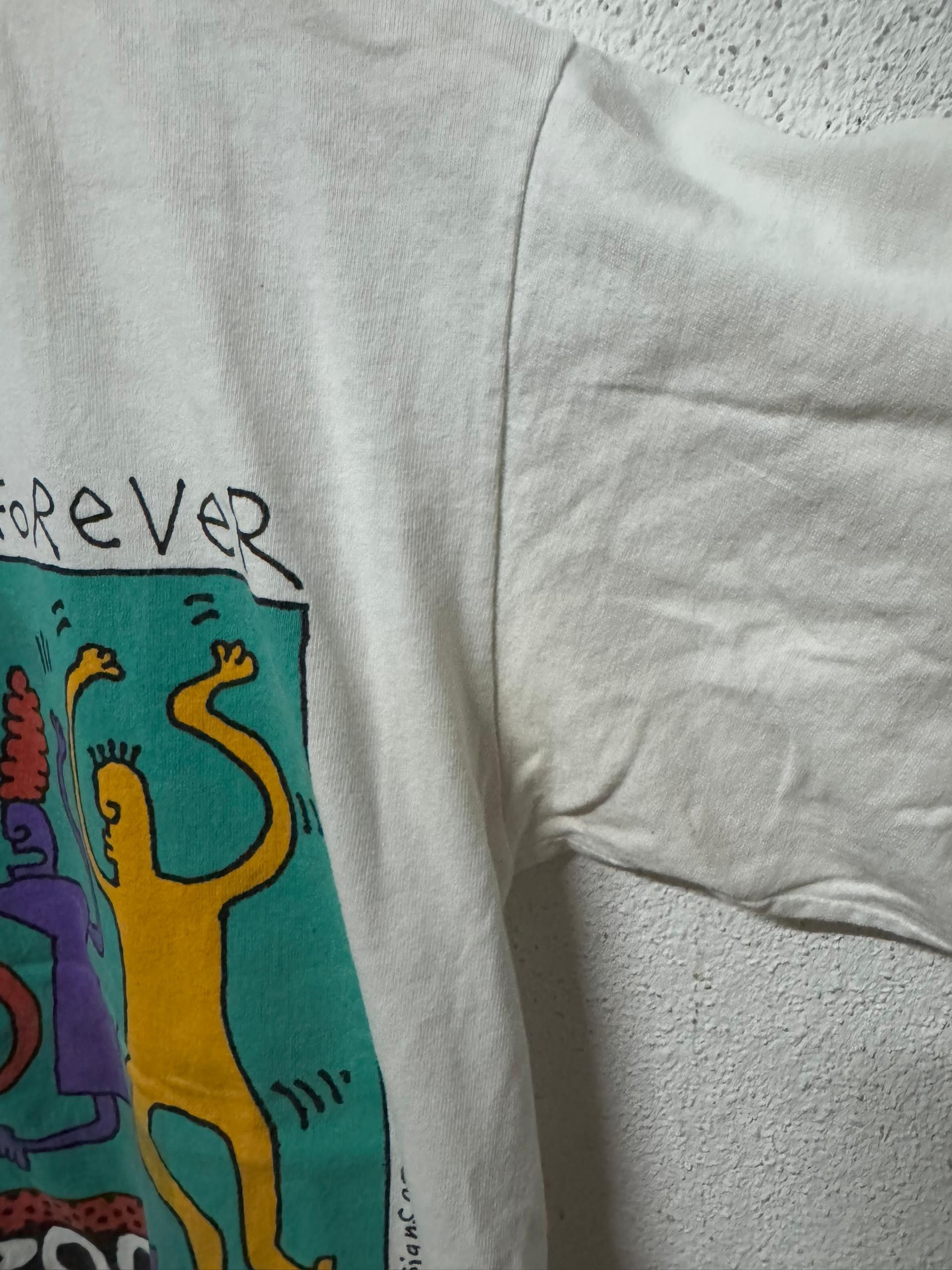 Keith Haring × Vintage 🔥Vintage hard rock x keith haring tee Size US S / EU 44-46 / 1 - 4 Thumbnail