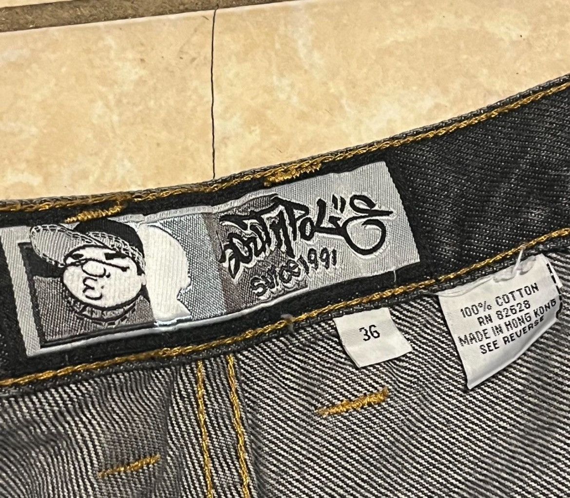 Southpole × Vintage Southpole Y2K Baggy Skater Carpenter Denim Shorte (36) Size US 36 / EU 52 - 3 Thumbnail