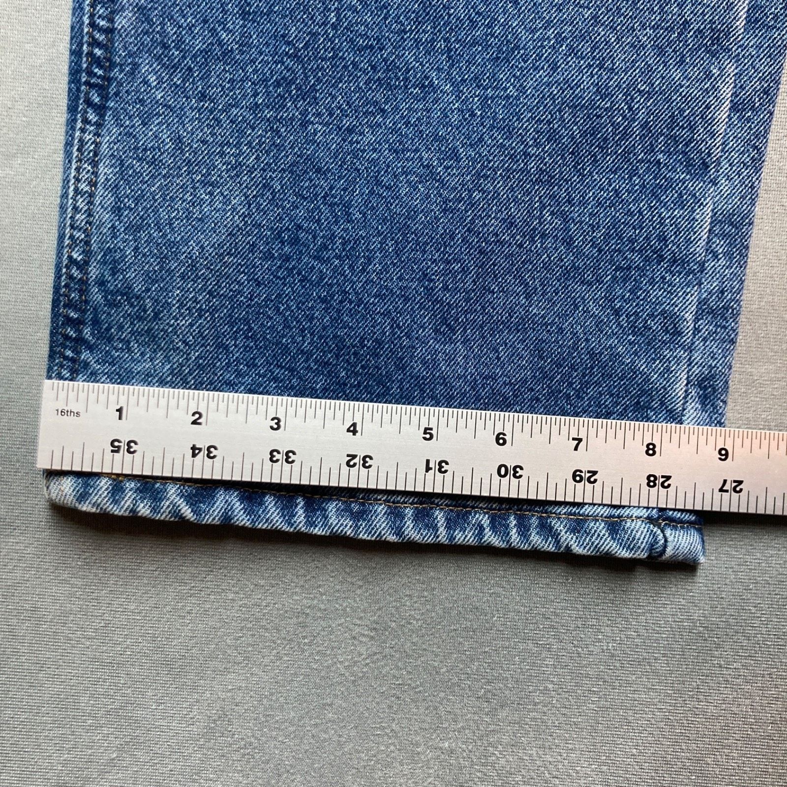 Carhartt Carhartt B172 Flannel Lined Denim Jeans Mens 34x36 Relaxed Size US 34 / EU 50 - 8 Thumbnail