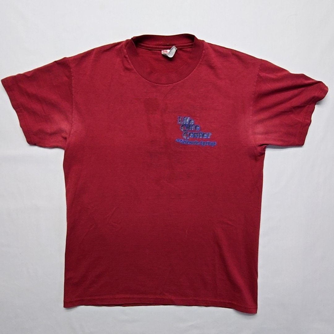 Hanes Vintage Life Care Center Memory Walk Faded Distressed Tee L Size US L / EU 52-54 / 3 - 5 Thumbnail