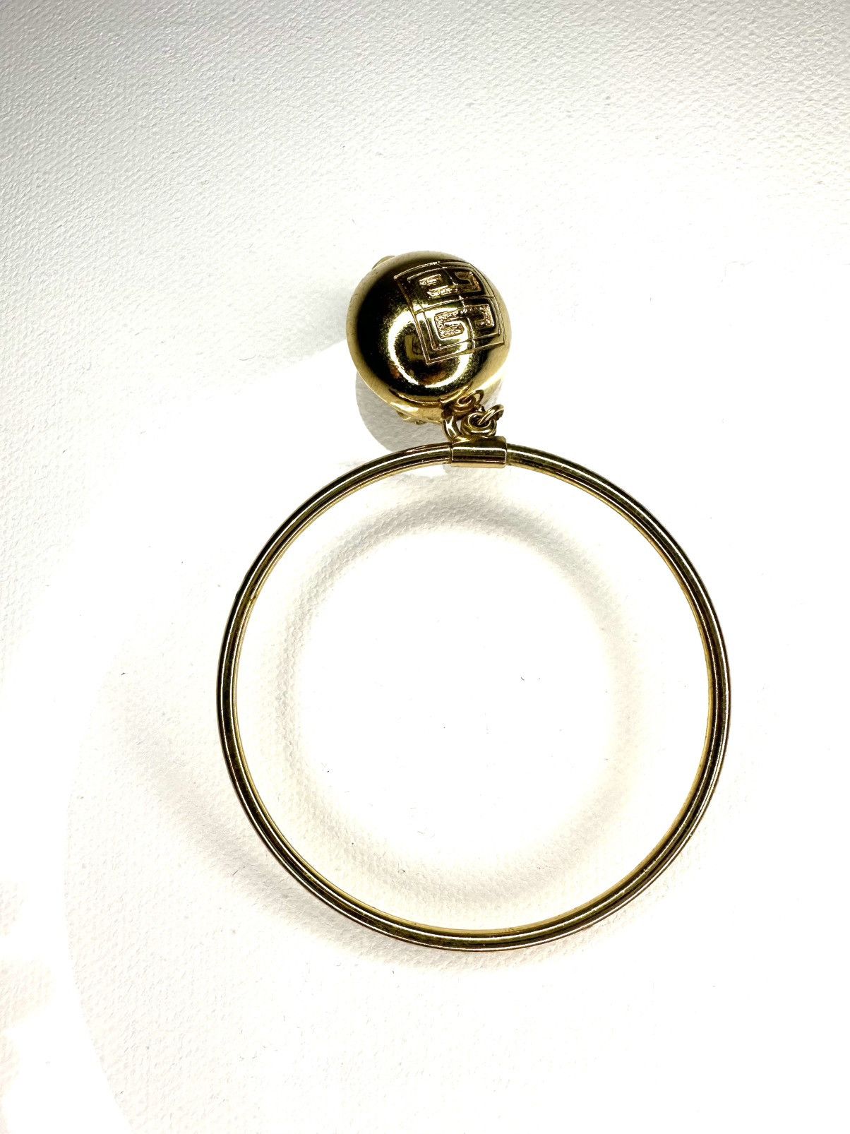 Givenchy Givenchy single Hoop clip on earring Size ONE SIZE - 1 Thumbnail