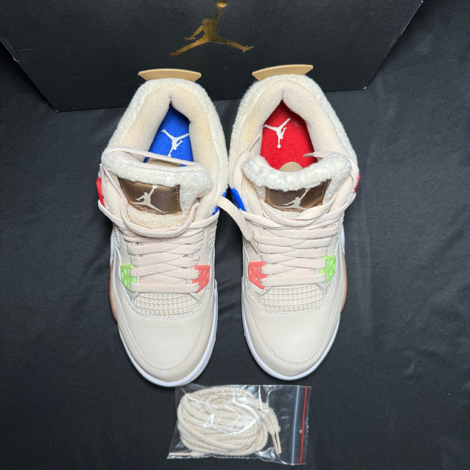 Jordan Brand × Nike Size 7 - Nike Air Jordan 4 Retro GS Wild Things Men's Shoes Size US 7 / EU 40 - 4 Thumbnail