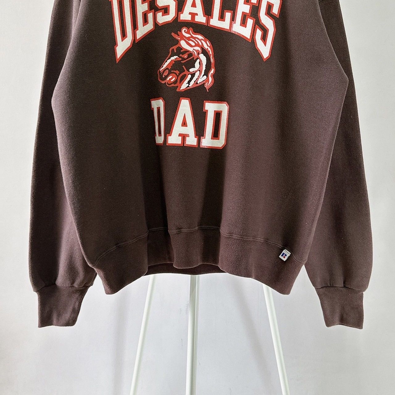 Russell Athletic × Vintage 90s DeSales athletic crewneck sweatshirt/ L Size US L / EU 52-54 / 3 - 4 Thumbnail