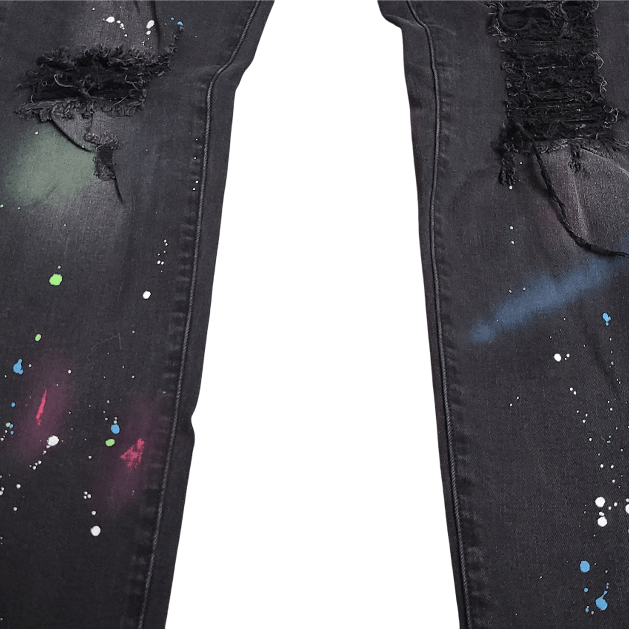 Other Distressed Punk Paint Splatter Jeans - Size: 36 Size US 36 / EU 52 - 4 Thumbnail