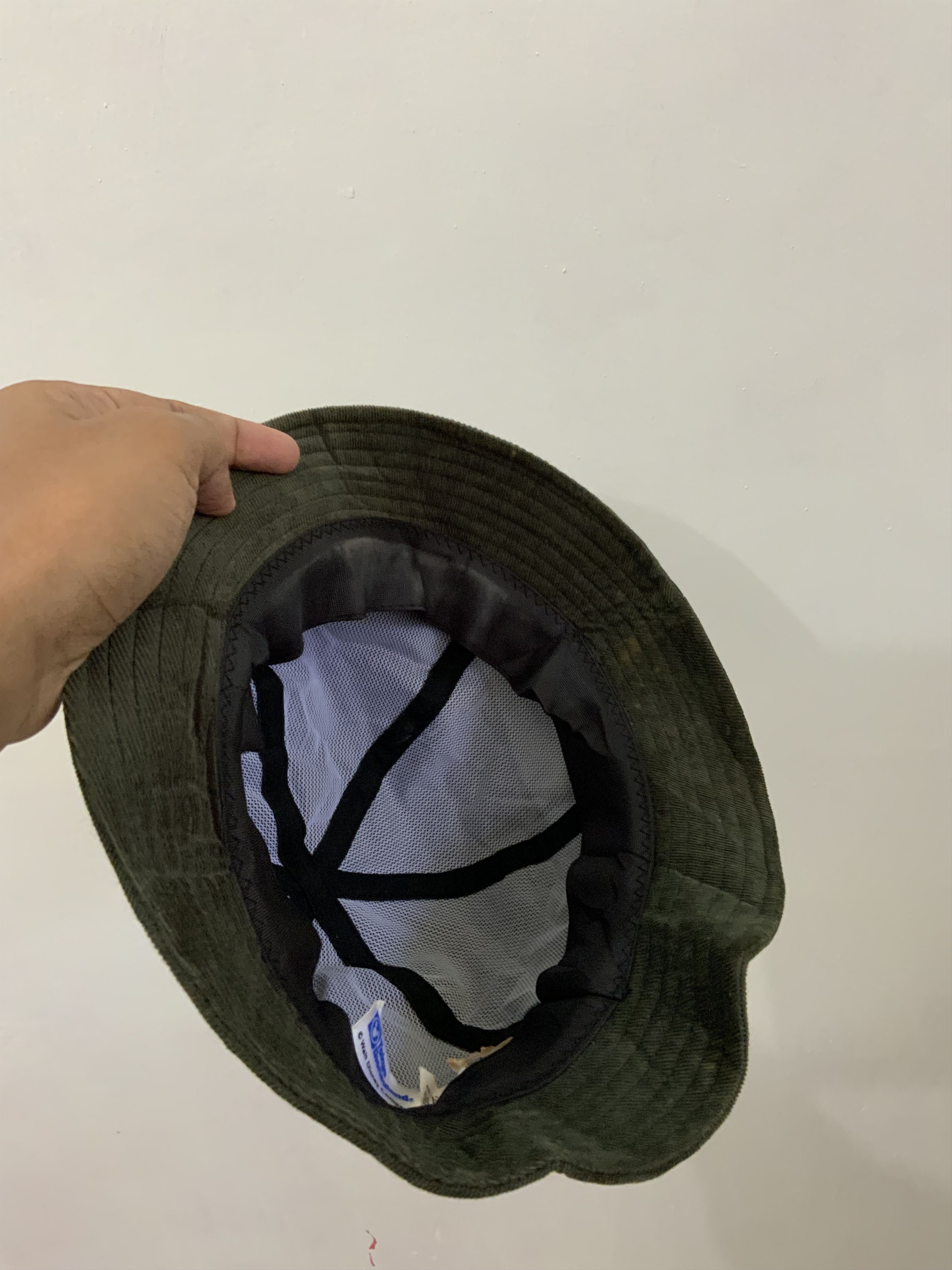 Disney Tokyo Disneyland Corduroy Green Hat Size ONE SIZE - 11 Thumbnail