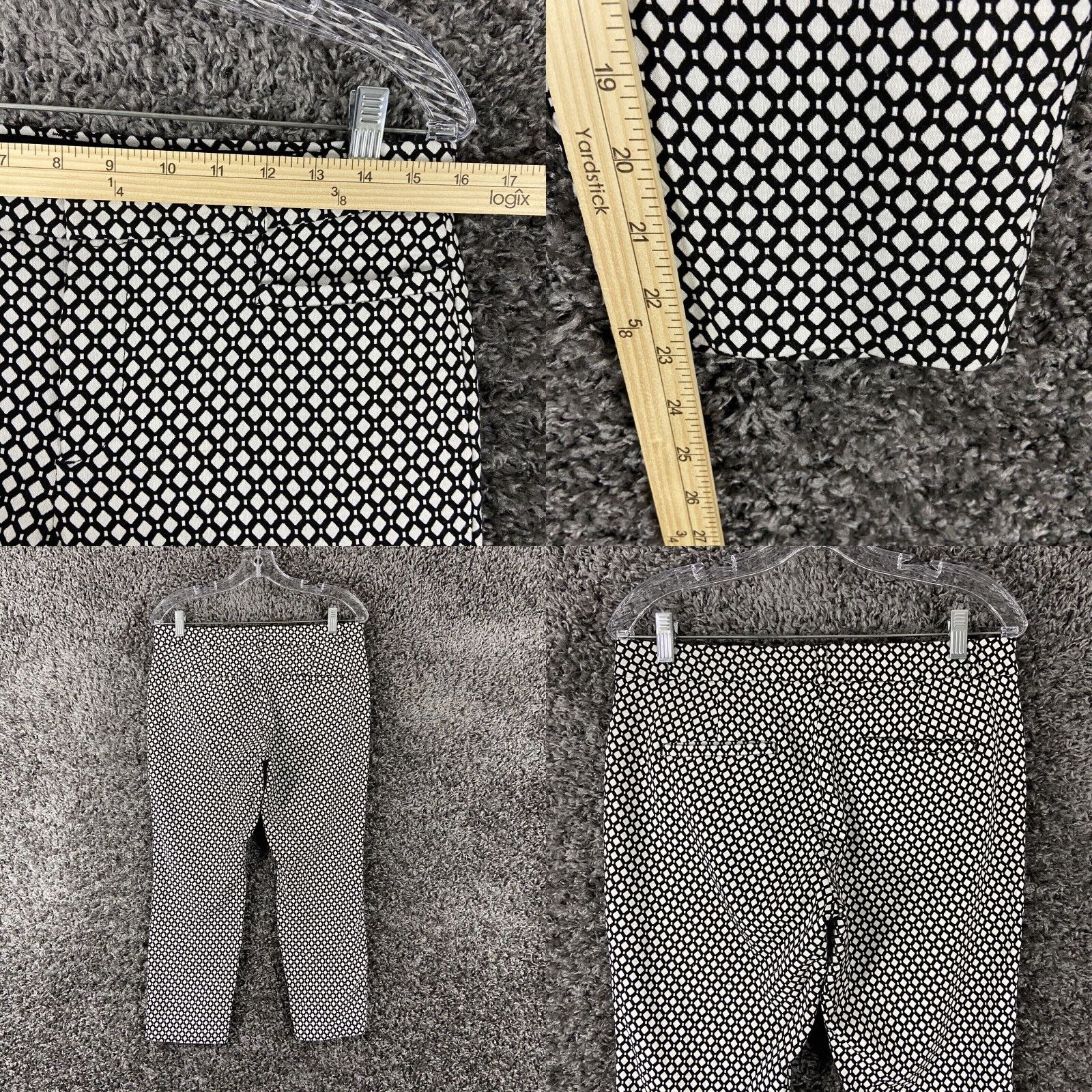 Banana Republic Banana Republic Sloan Crop Dress Pants Women’s 6 Petite Ankle Pants Dress Pants 6P Multicolor Womens Petitess? Size 28" / US 6 / IT 42 - 8 Thumbnail