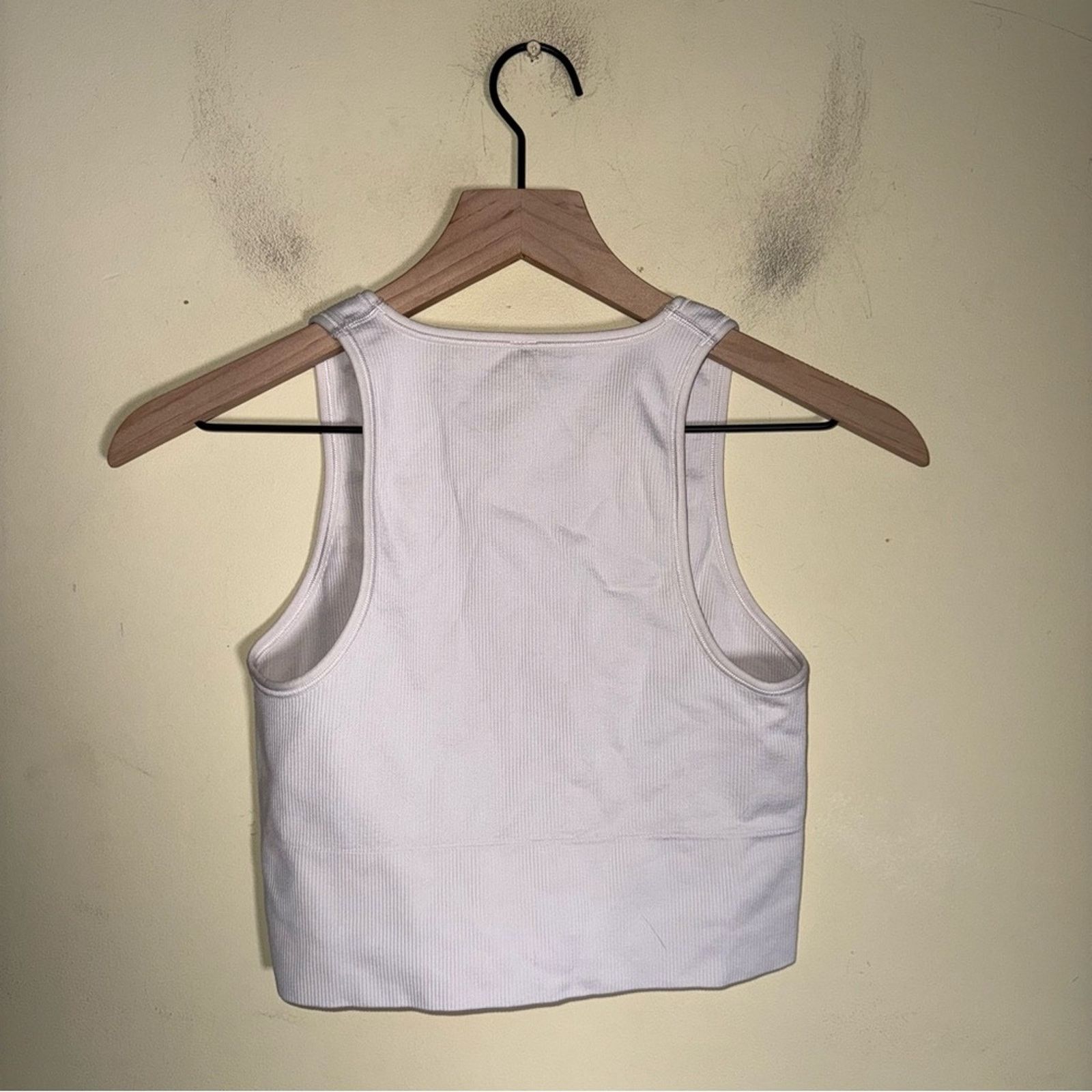 Athleta ATHLETA ribbed neck long line cropped athletic tank S Size S / US 4 / IT 40 - 4 Thumbnail
