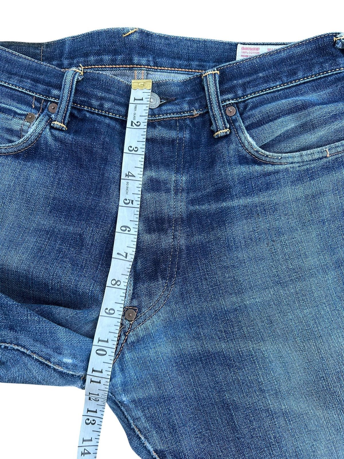 Kapital Thrashed Vintage Evisu Selvedge Denim Jeans Size US 32 / EU 48 - 21 Thumbnail
