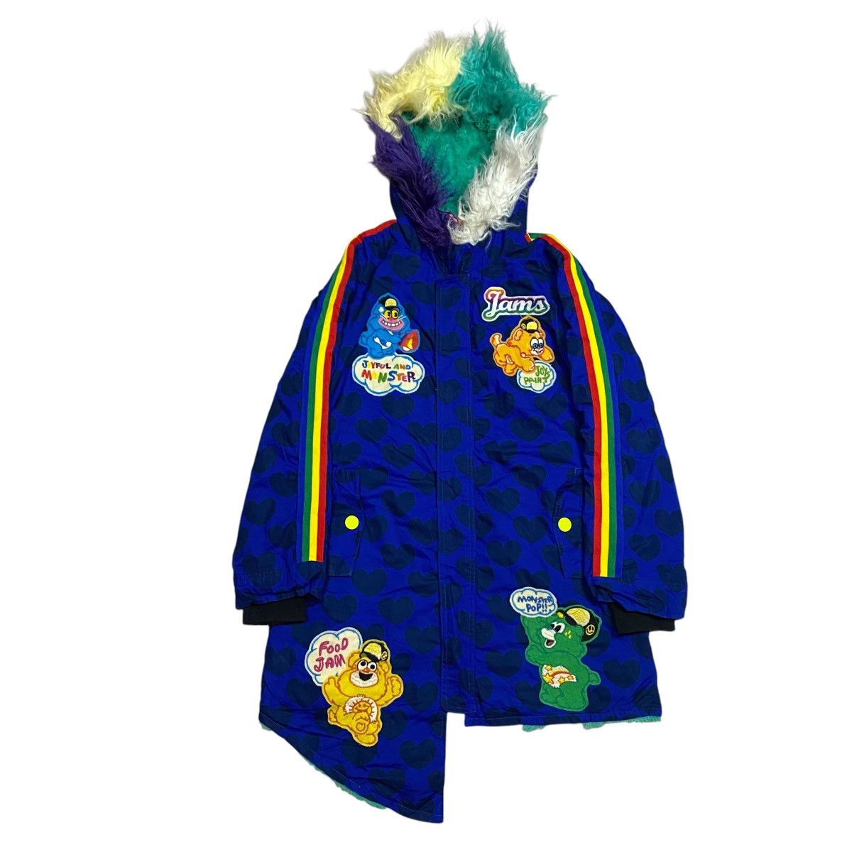 Hysteric Glamour × Japanese Brand Jams Joyful And Monster Allover Fur Parka Jacket Size US S / EU 44-46 / 1 - 6 Thumbnail