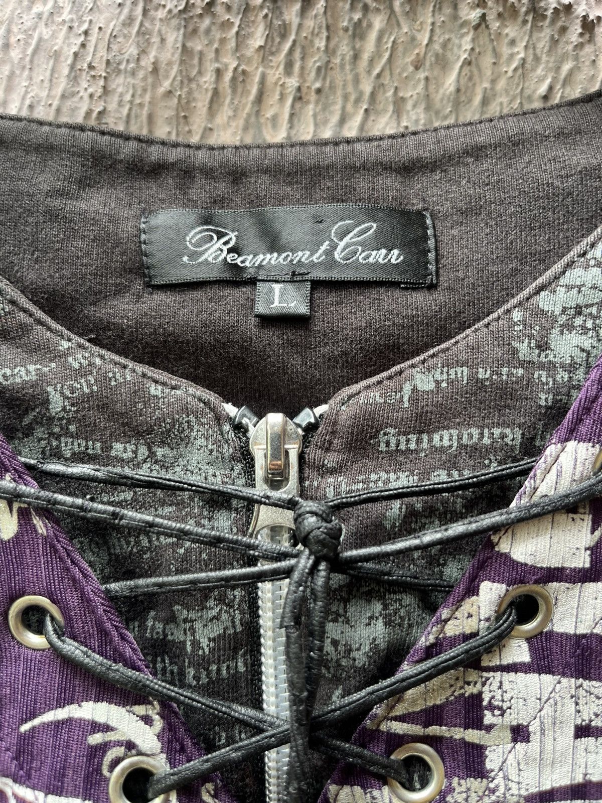Japanese Brand Beamont Carr Poem double layer zip & Laces Size US L / EU 52-54 / 3 - 3 Thumbnail