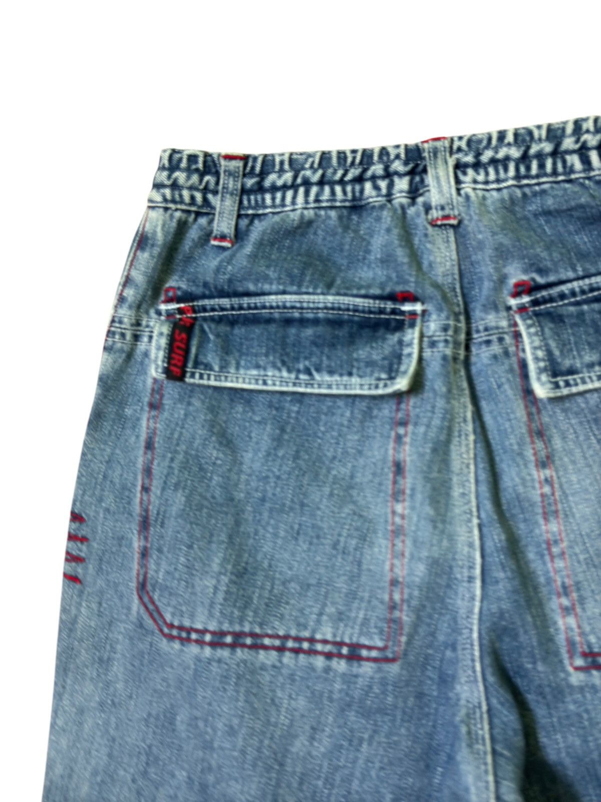 Japanese Brand VINTAGE PJ'S SURF DRAWSTRING JEANS Size US 28 / EU 44 - 15 Thumbnail