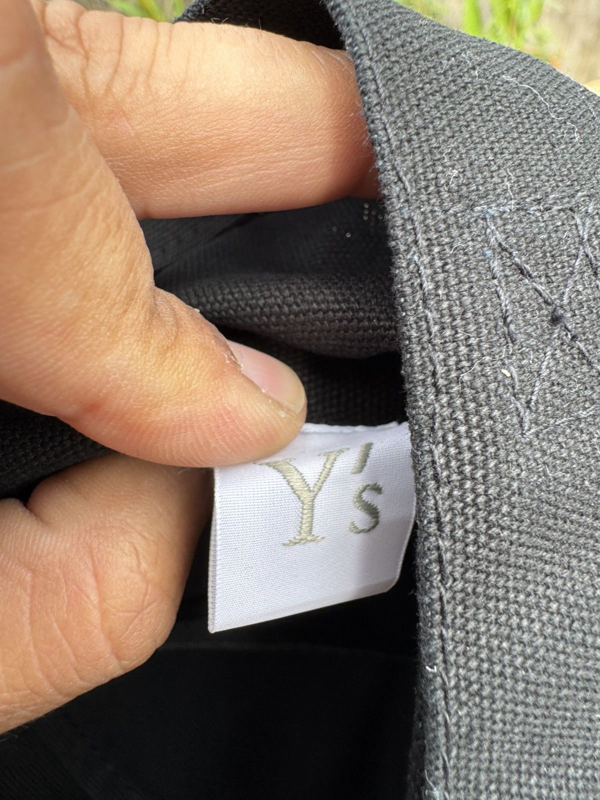 Yohji Yamamoto Y’s Logo Canvas Shoulder Bag Size ONE SIZE - 4 Thumbnail