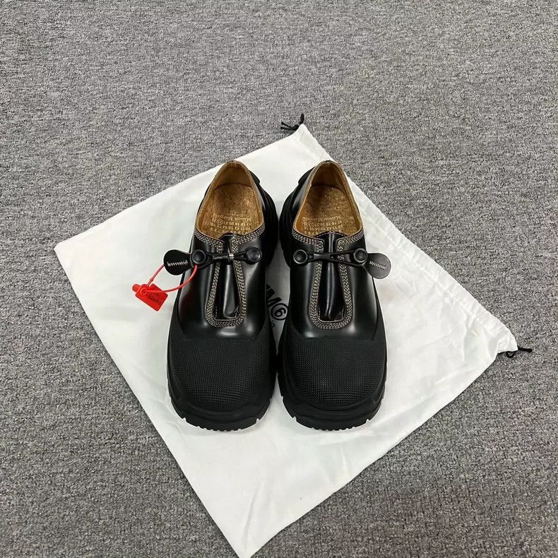Maison Margiela Maison Margiela ThickSoled Leather Shoes-2506 Size US 7 / IT 37 - 3 Thumbnail