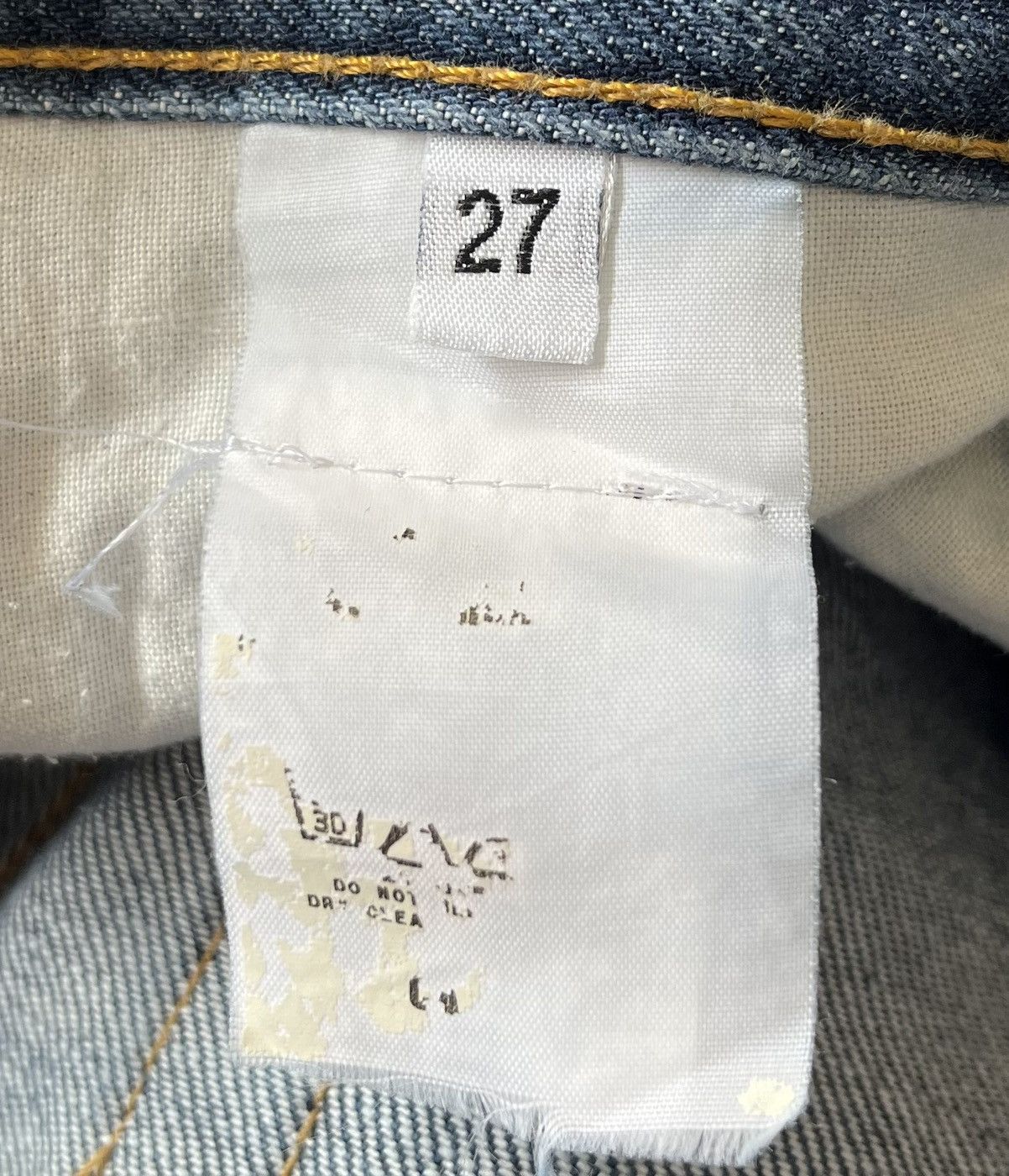 Helmut Lang Vintage helmut lang indigo classic denim italian cut jeans Size US 28 / EU 44 - 5 Thumbnail