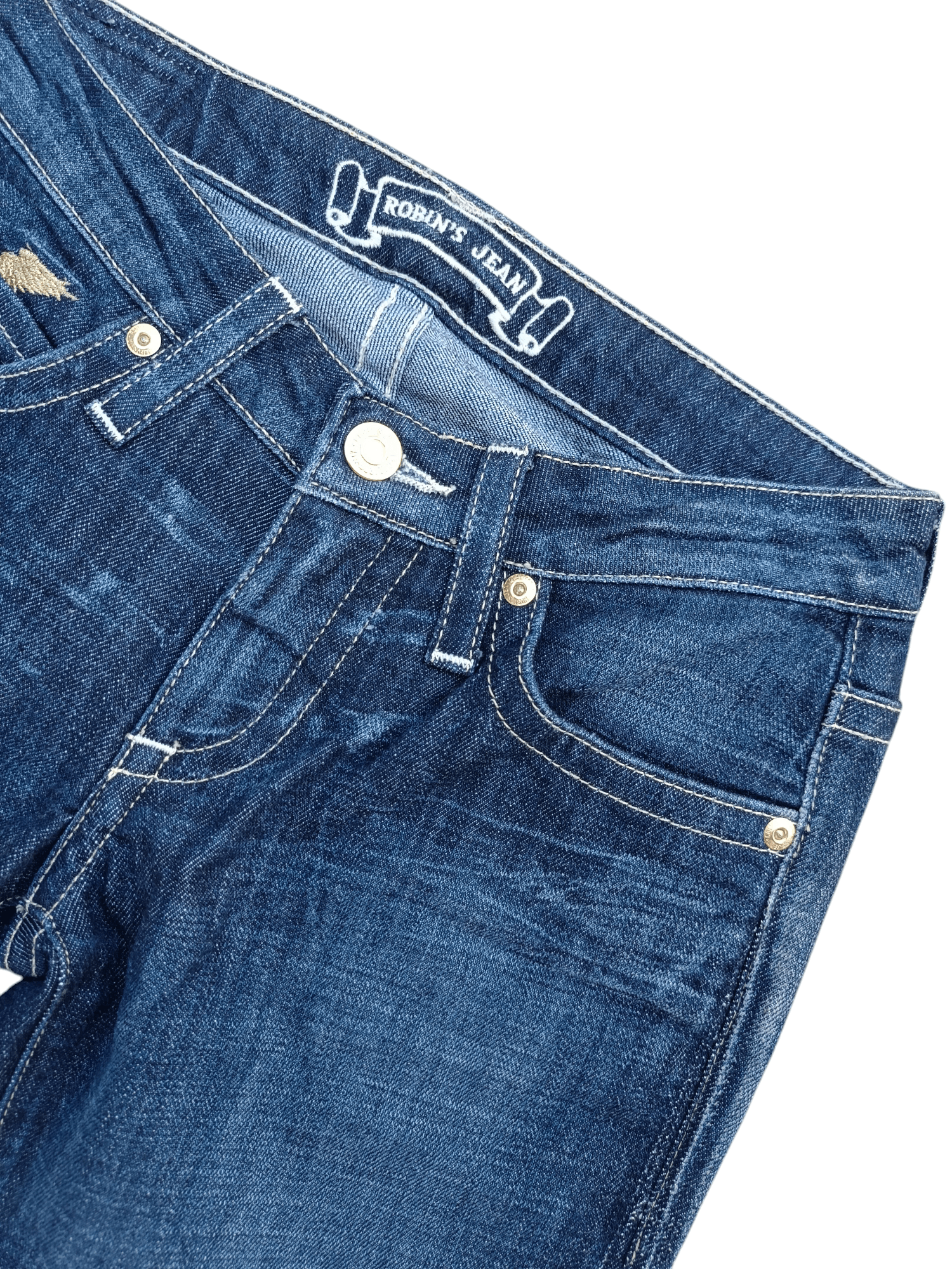 Robins Jeans FLARED Robins Jeans Embroidery Logo Denim Size US 26 / EU 42 - 7 Thumbnail