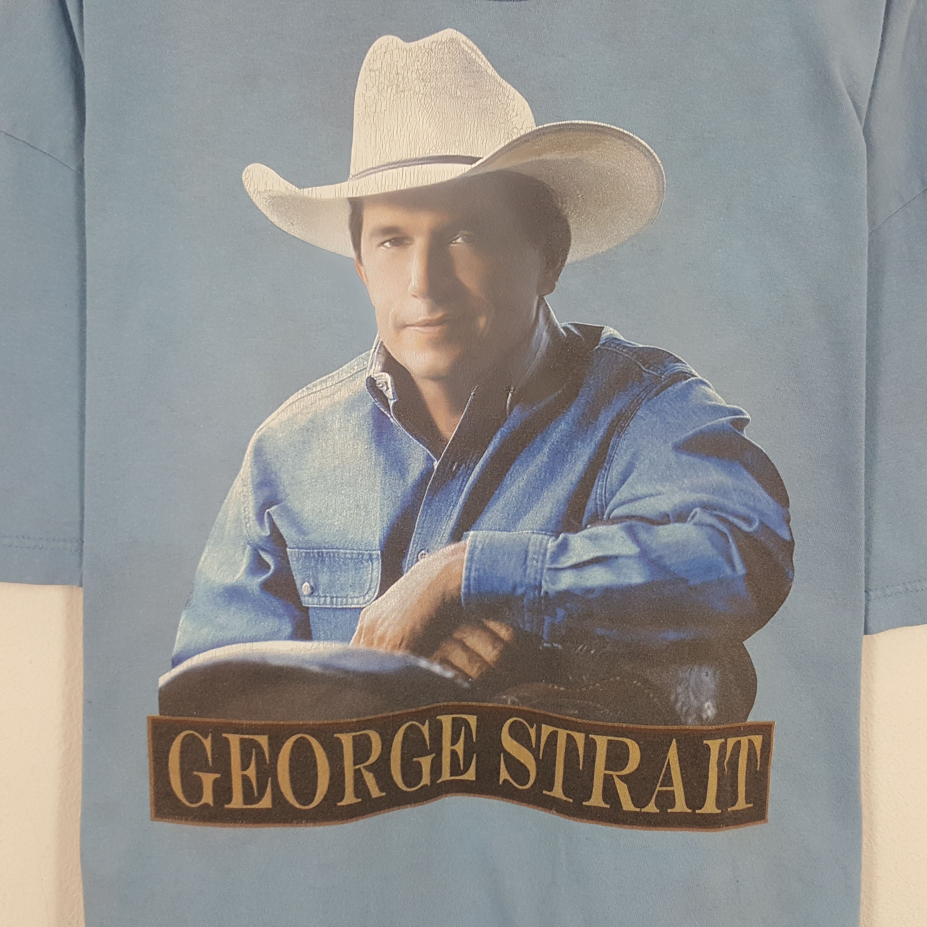 Alstyle × George × Vintage Vintage George Strait Tshirt Size US XXL / EU 58 / 5 - 2 Thumbnail